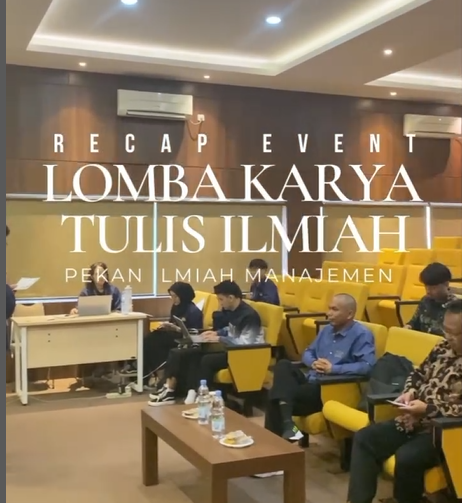 RECAP PIM 2024: Lomba Karya Tulis Ilmiah