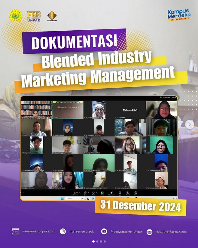 Blended Industry : Marketing Management