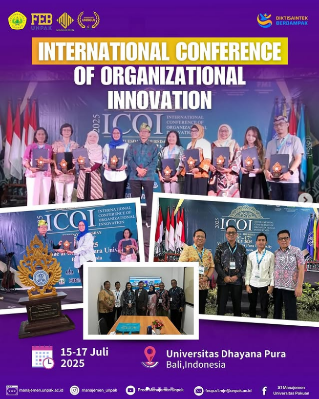 INTERNATIONAL CONFERENCE OF ORGANIZATIONAL INNOVATION (ICOI) 2025