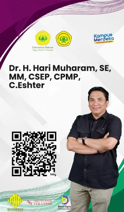 Dr. H. Hari Muharam, S.E., M.M., CSEP, CPMP, C.Eshter