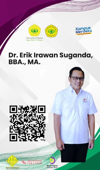 Dr. Erik Irawan Suganda, BBA., MA.